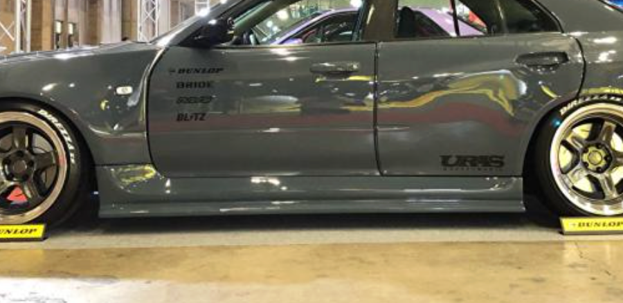 URAS | Super Wide Aero System Side Skirts for Nissan R34 Skyline 4Dr
