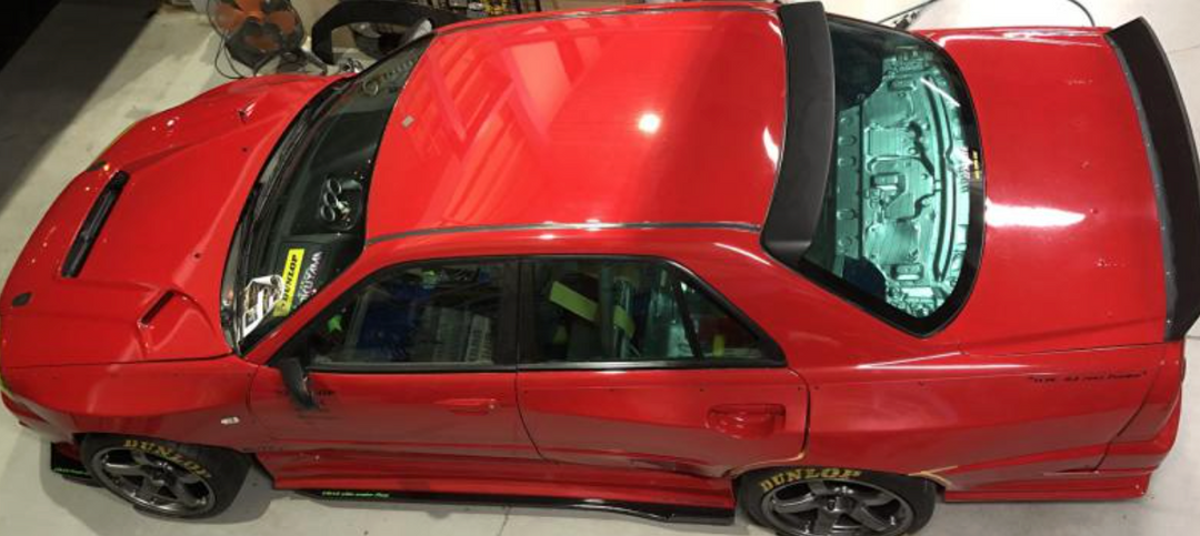URAS | Type-RZ Body Kit for Nissan R34 Skyline 4Dr