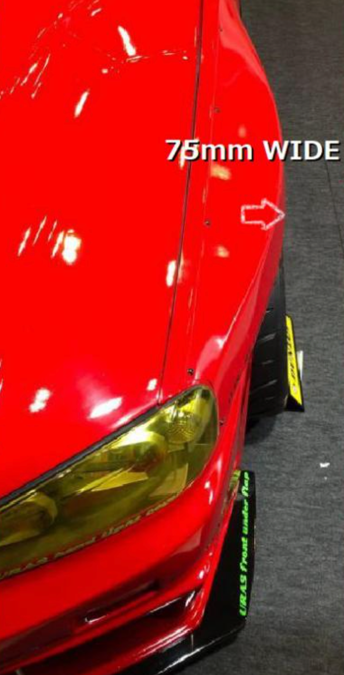 URAS | Type-RZ Body Kit for Nissan R34 Skyline 4Dr