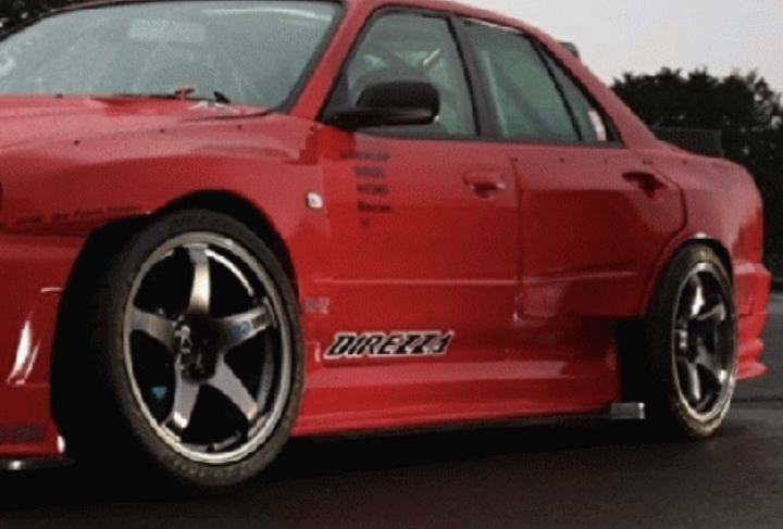 URAS | Type-RZ Side Skirts for Nissan R34 Skyline 4Dr