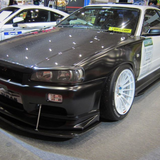 URAS | Type-RR 50mm Front Fenders for Nissan R34 Skyline 2 Door / 4 Door