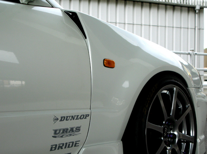 URAS | Type-R Body Kit for Nissan R34 Skyline 2 Door