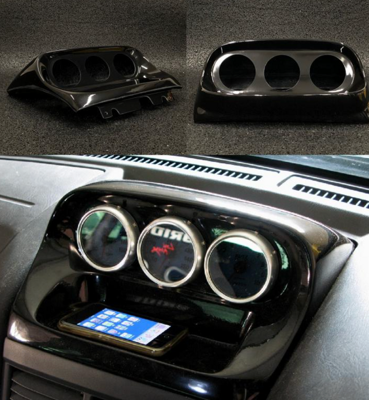 URAS | Triple Gauge Panel for Nissan R34 Skyline