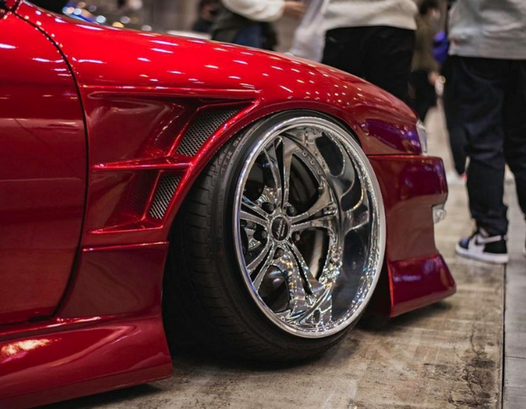 BN Sports Front Fenders 30mm for Nissan S14 Kouki