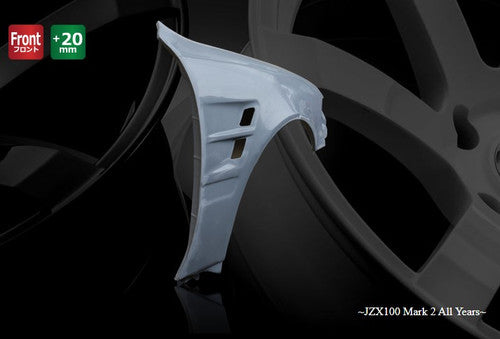 Origin Lab | Front Fenders +20mm for Toyota JZX100 Mark II