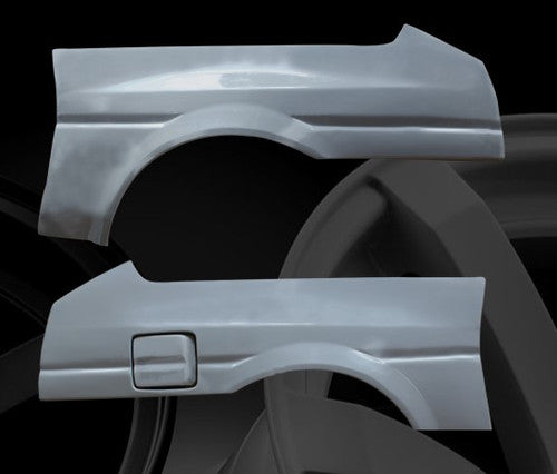 Origin Lab | Rear Overfenders +40mm for 3-Door Toyota AE86 Levin / Trueno
