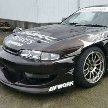 Works9 | FRP Hood for Nissan Silvia S14 Zenki / 240SX