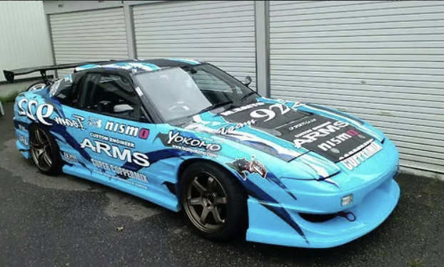 Works9 | FRP Hood for Nissan 180SX (240SX S13 Hatch)