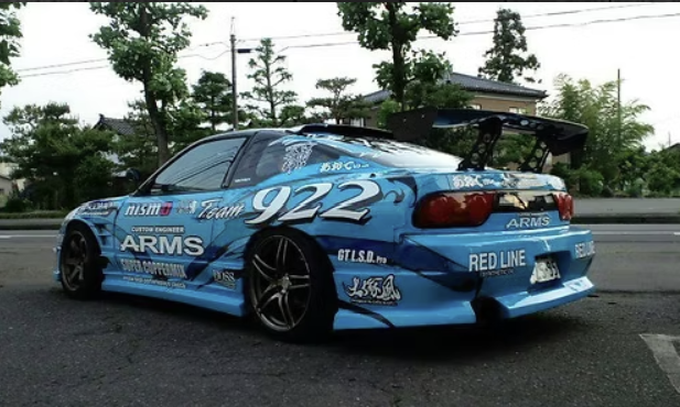 Works9 | Rear Fenders +50mm for Nissan 180SX (240SX S13 Hatch)