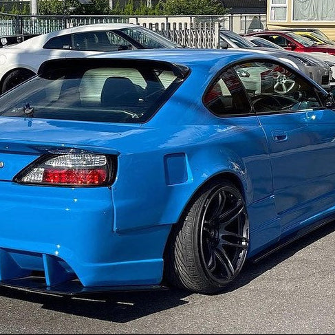 シルビアS15ボディー オーバードーズ仕様 令和のJGTC仕様か!?」S15シルビアの超ワイドボディキット誕生間近