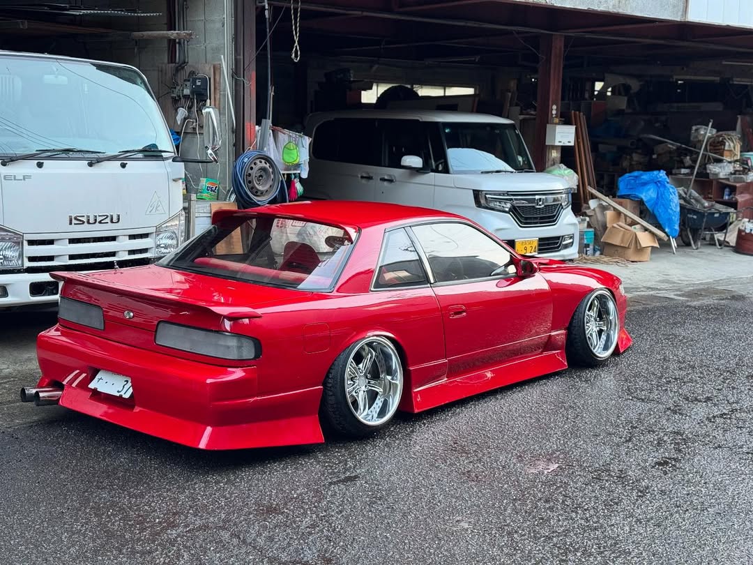 URAS | Type 4 Rear Bumper for Nissan Silvia S13 (240SX S13 Coupe)