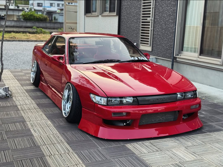 URAS | Type 4 Front Bumper for Nissan Silvia S13