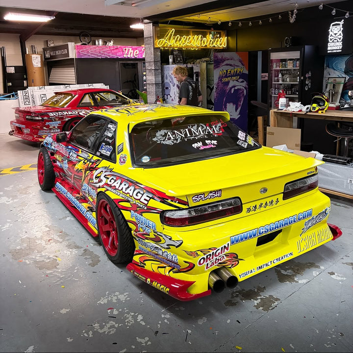 Origin Lab | Rear Overfenders Type 3 +55mm for Nissan Silvia S13 (240SX S13 Coupe)