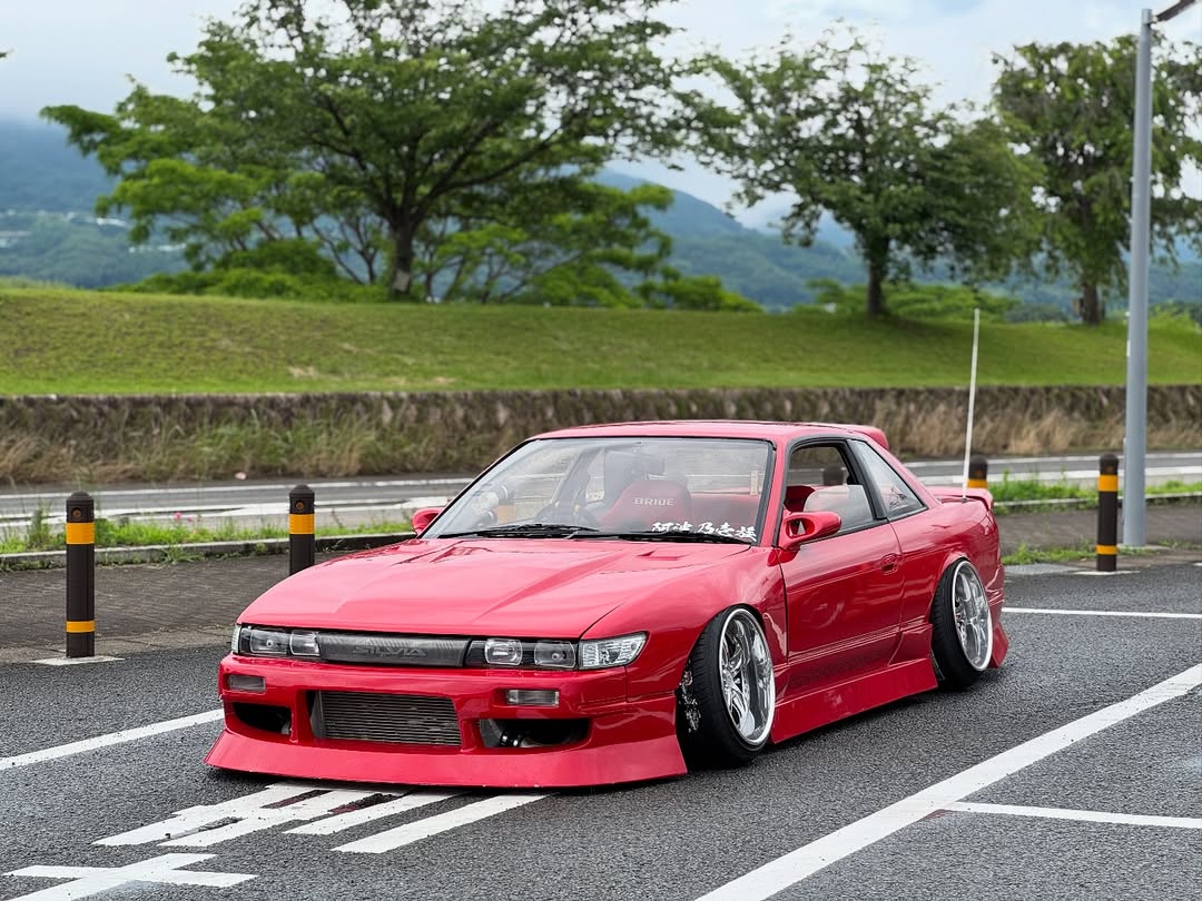 URAS | Type 4 Front Bumper for Nissan Silvia S13