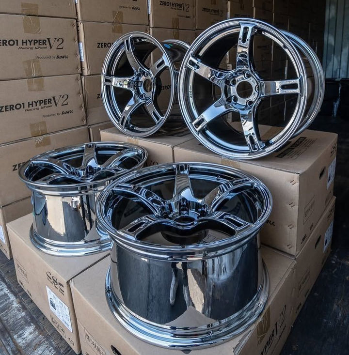 CST Zero-1 Hyper V2 | 5x114.3 | 18x9.5+12 - Chrome