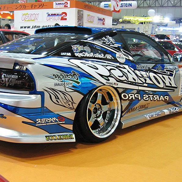 Works9 | Rear Fenders +50mm for Nissan 180SX (240SX S13 Hatch)