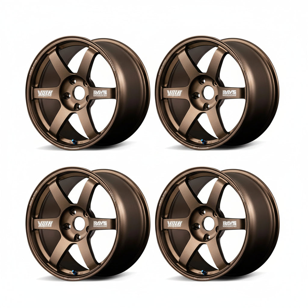 Rays | Volk TE37 SAGA S-plus 30th Machining Ver. Bronze | 5X114.3| 17x8.0 +38 (Set)