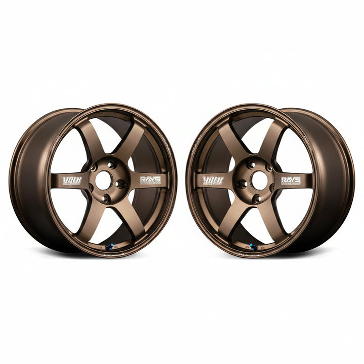 Rays | Volk TE37 SAGA S-plus 30TH MACHINING Ver. Bronze | 5X114.3| 18x9.5 +30 (Pair)