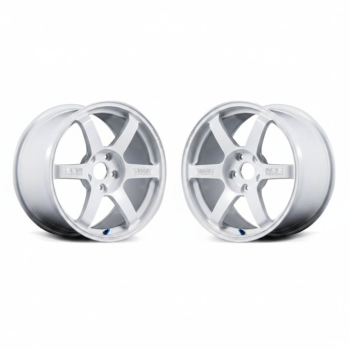 Rays | Volk TE37 SAGA S-plus 30TH MACHINING Ver. White | 5X114.3| 20x8.5 +36 (Pair)