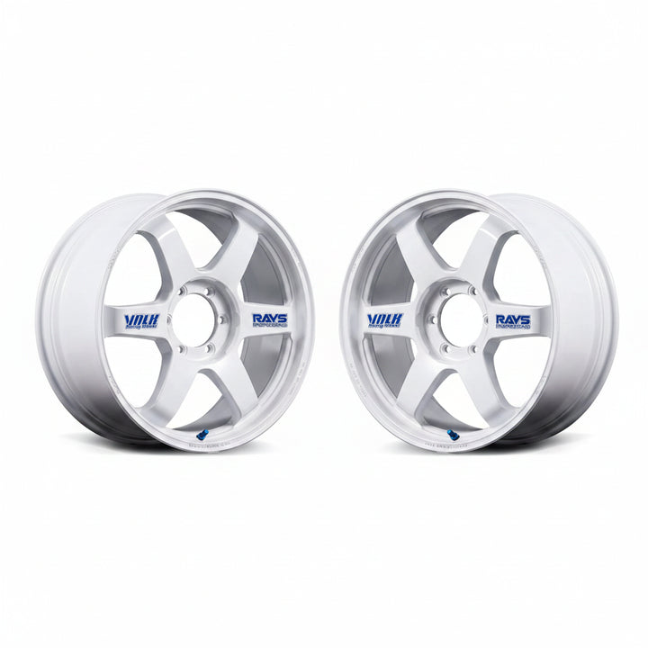 Rays | Volk TE37 ultra 30TH STICKER Ver. White | 6X139.7| 20x9 +0 (Pair)