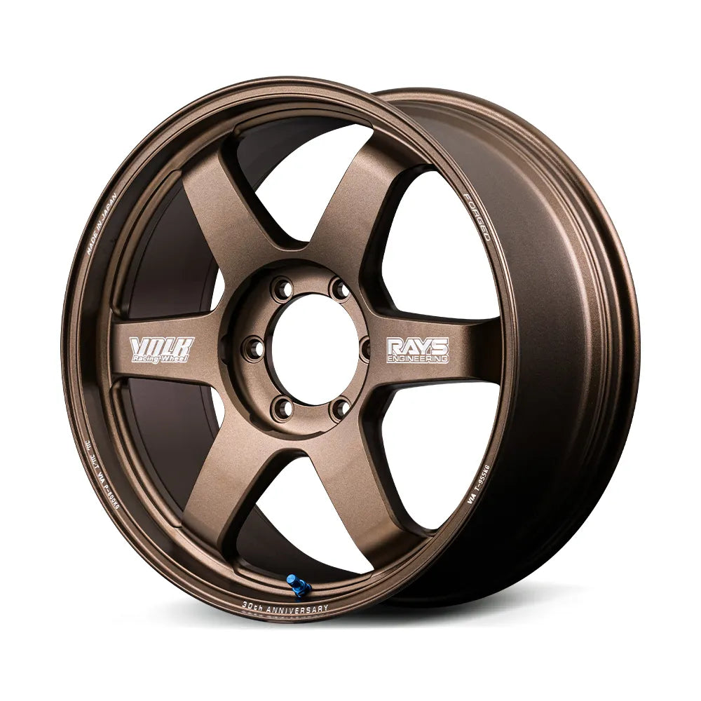 Rays | TE37 ultra LARGE P.C.D. 30TH. MACHINING Ver. Bronze | 18x8.5 +52 | 6X139.7 (Pair)
