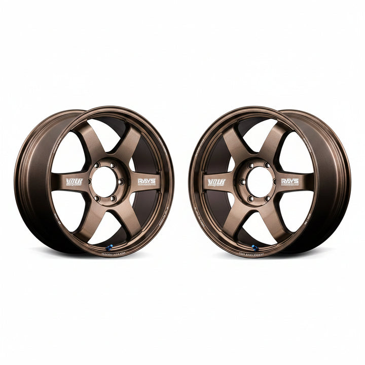 Rays | TE37 ultra 30TH. MACHINING Ver. Bronze | 6X139.7| 18x8.5 +52 (Pair)