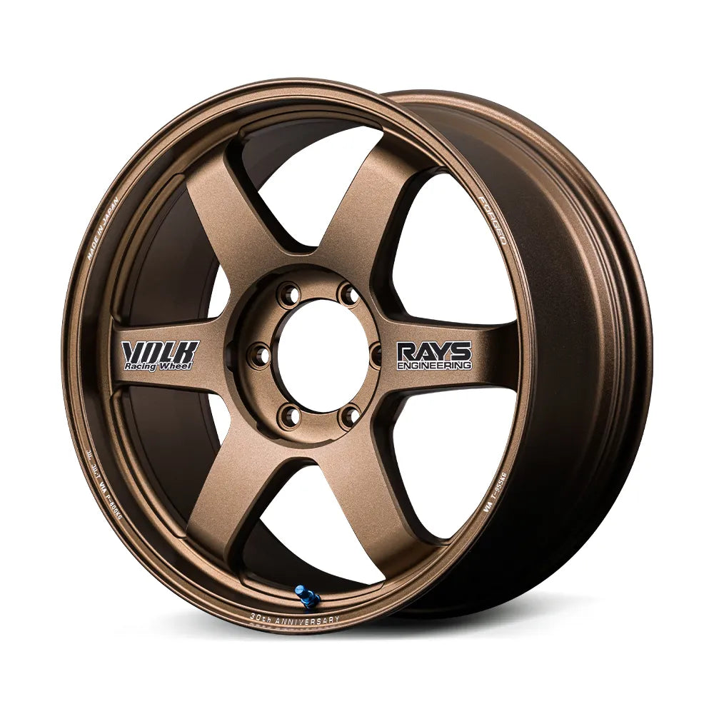 Rays | Volk TE37 ultra LARGE P.C.D. 30TH STICKER Ver. Bronze | 20x9 +0 | 6X139.7 (Pair)