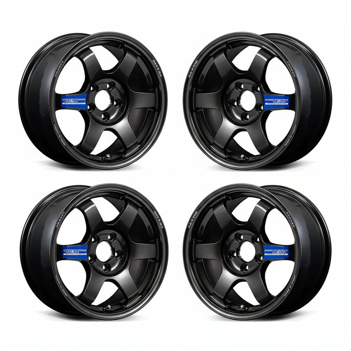 Rays | Volk TE37 GRAVEL Ⅲ Diamond Dark Gunmetal | 5X114.3| 15x6.5 +40 (Set)
