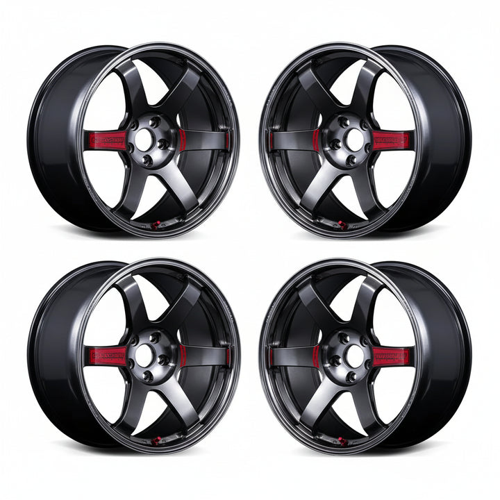 Rays | Volk TE37 SAGA SL Pressed Graphite | 5X114.3| 18x9.5 +35 (Set)