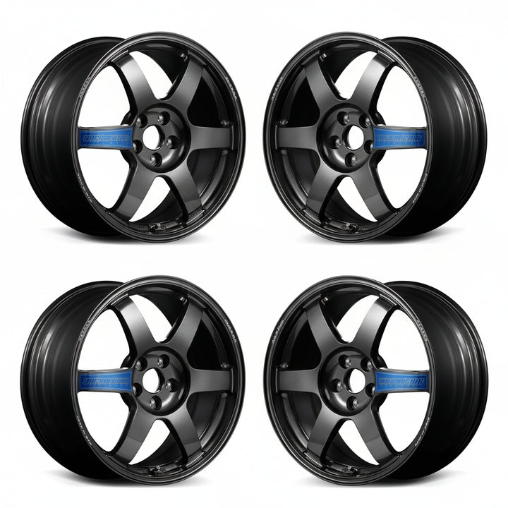 Rays | Volk TE37 SAGA Club Racer Diamond Black | 5X100| 17x7.5 +44 (Set)