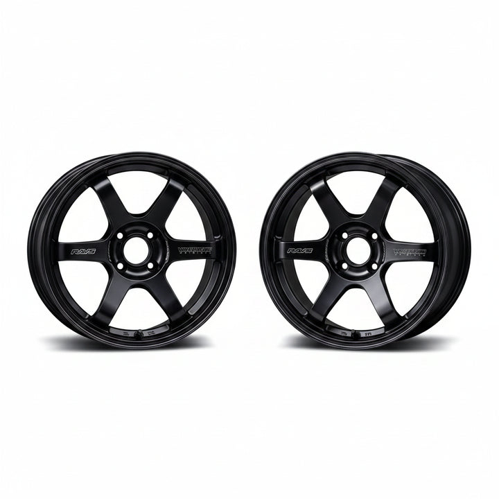 Rays | Volk TE37 SONIC Black Shadow LTD. Matte Translucent Black | 4X100| 16x7.0 +48 (Pair)