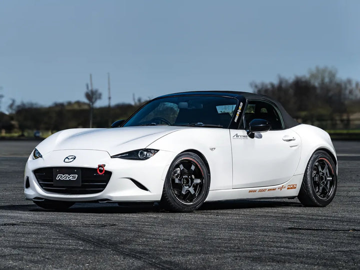 Rays | Volk TE37 SONIC TIME ATTACK EDITION Black/REDOT | 4X100| 15x6.0 +43