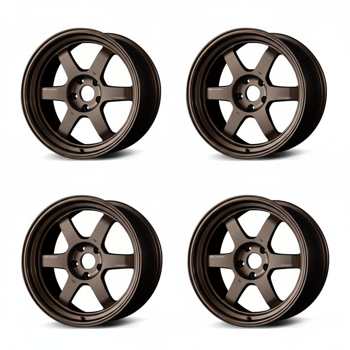 Rays | Volk TE37V Mark II Bronze | 5X114.3| 18x9.5 +0 (Set)