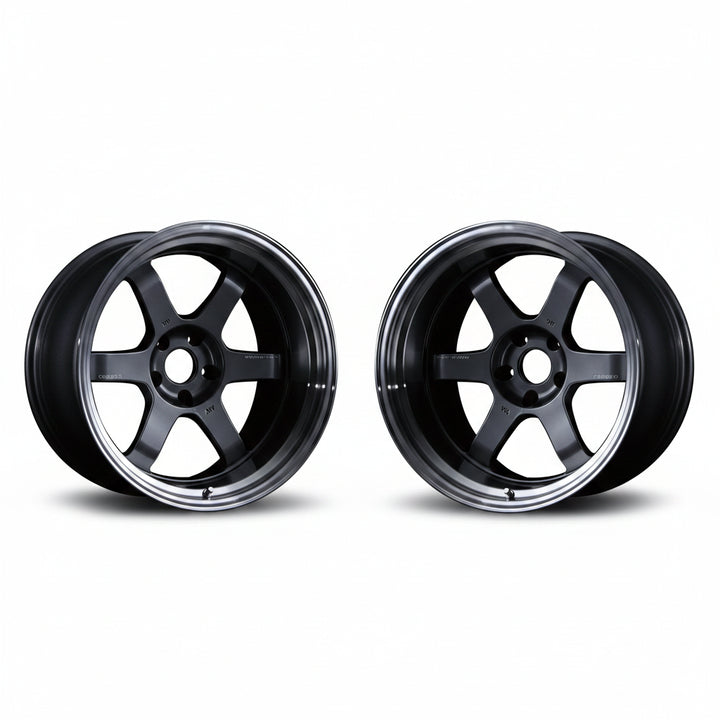 Rays | Volk TE37V MARK-II Gunmetal/Rim DC | 5X120| 18x9.5 +22 (Pair)
