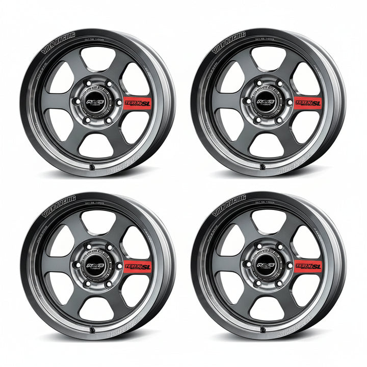 Rays | Volk TE37XT SL M-SPEC Pressed Graphite | 6X139.7| 18x9.0 +0 (Set)