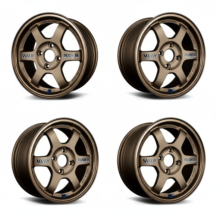 Rays | Volk TE37 Bronze | 4X100| 14x5.0 +45 (Set)