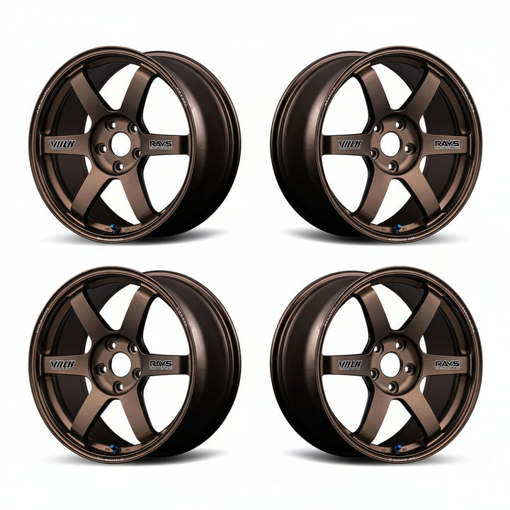Rays | Volk TE37 SAGA S-plus 30TH STICKER Ver. Bronze | 5X130| 20x9 +45 (Set)