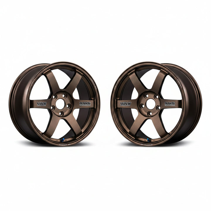 Rays | Volk TE37 SAGA S-plus 30TH STICKER Ver. Bronze | 5X114.3| 20x10.5 +22 (Pair)