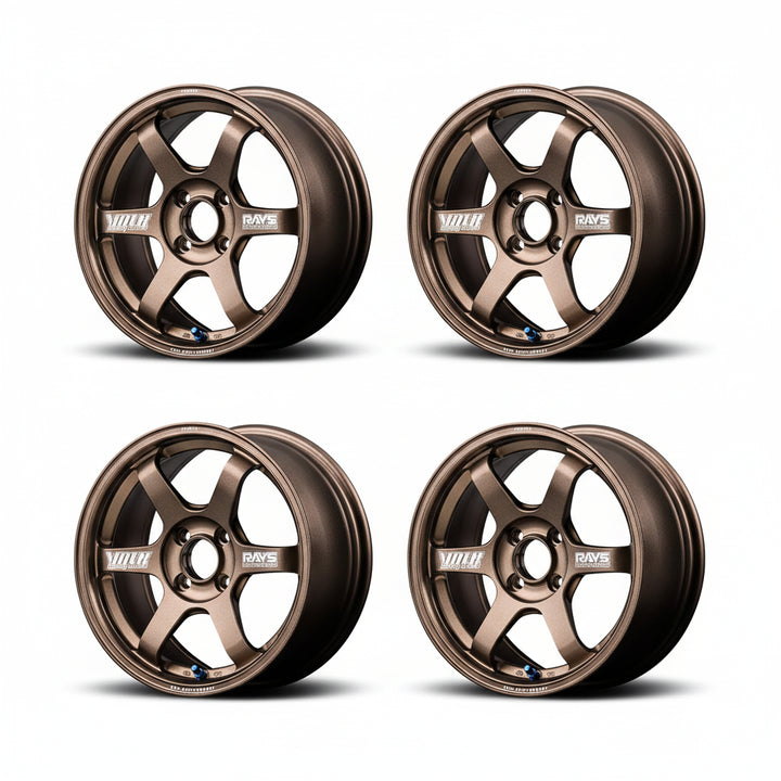 Rays | Volk TE37 Sonic 30th Machining Ver. Bronze | 4X100| 16x8.0 +36 (Set)