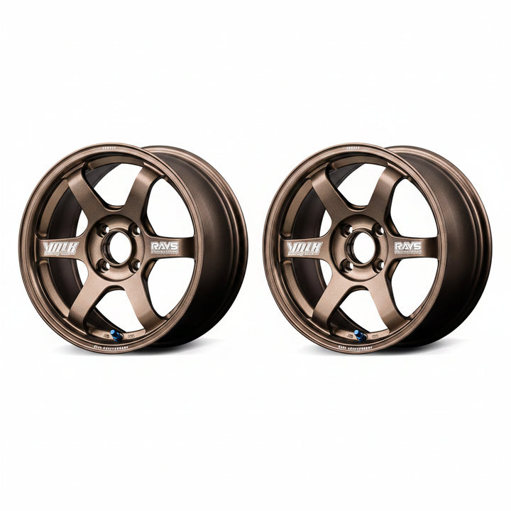 Rays | Volk TE37 SONIC 30TH MACHINING Ver. Bronze | 4X100| 16x8.0 +36 (Pair)