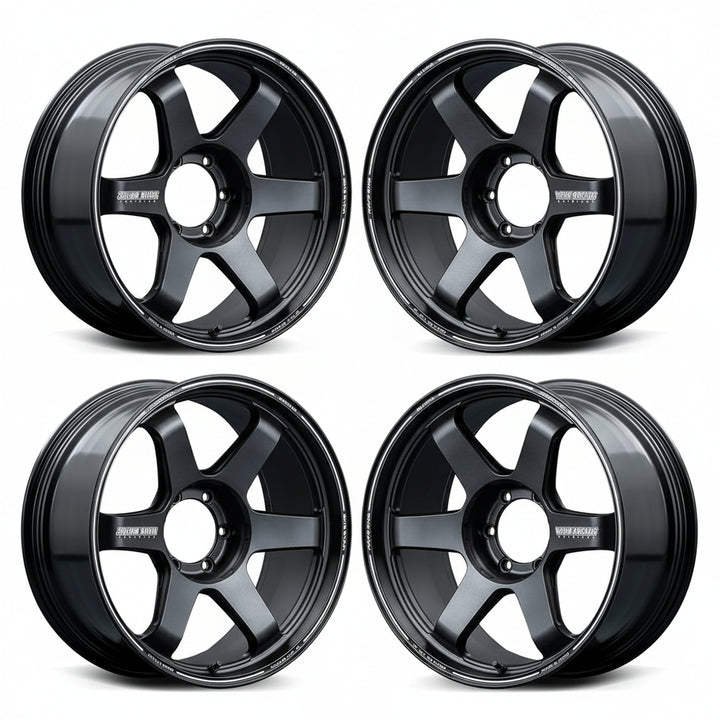 Rays | Volk TE37 Ultra X Blast Black 2 | 5X150| 20x9.5 +35 (Set)