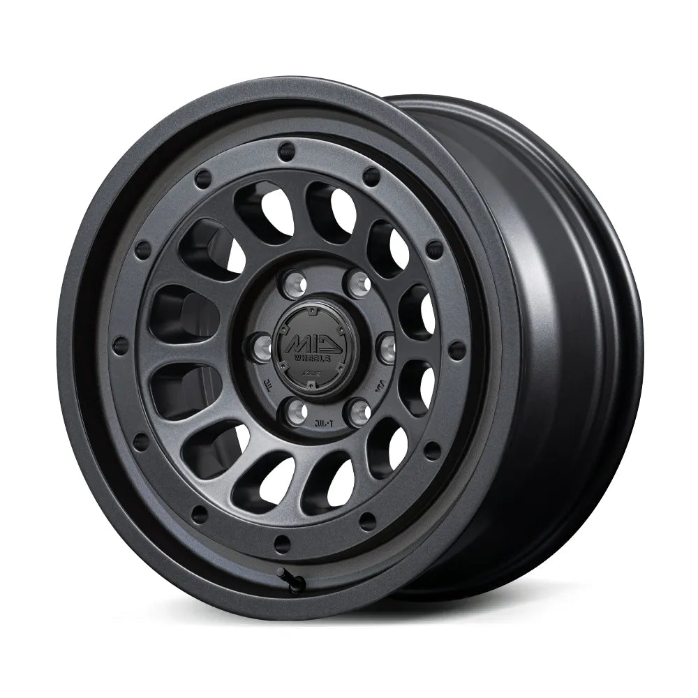 Rays | MID R12 Barrel Black | 6X139.7 | 18X9.0 +0