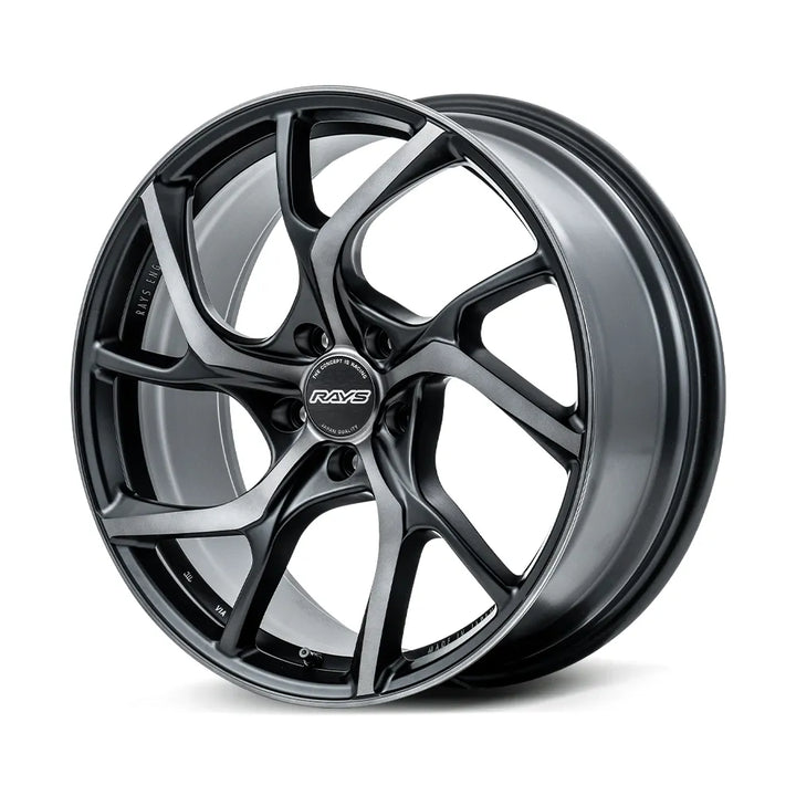 Rays | VMF C-01 PREMIUM Diamond Cut/Matte Translucent Black | 5X112 | 19X10.0 +28
