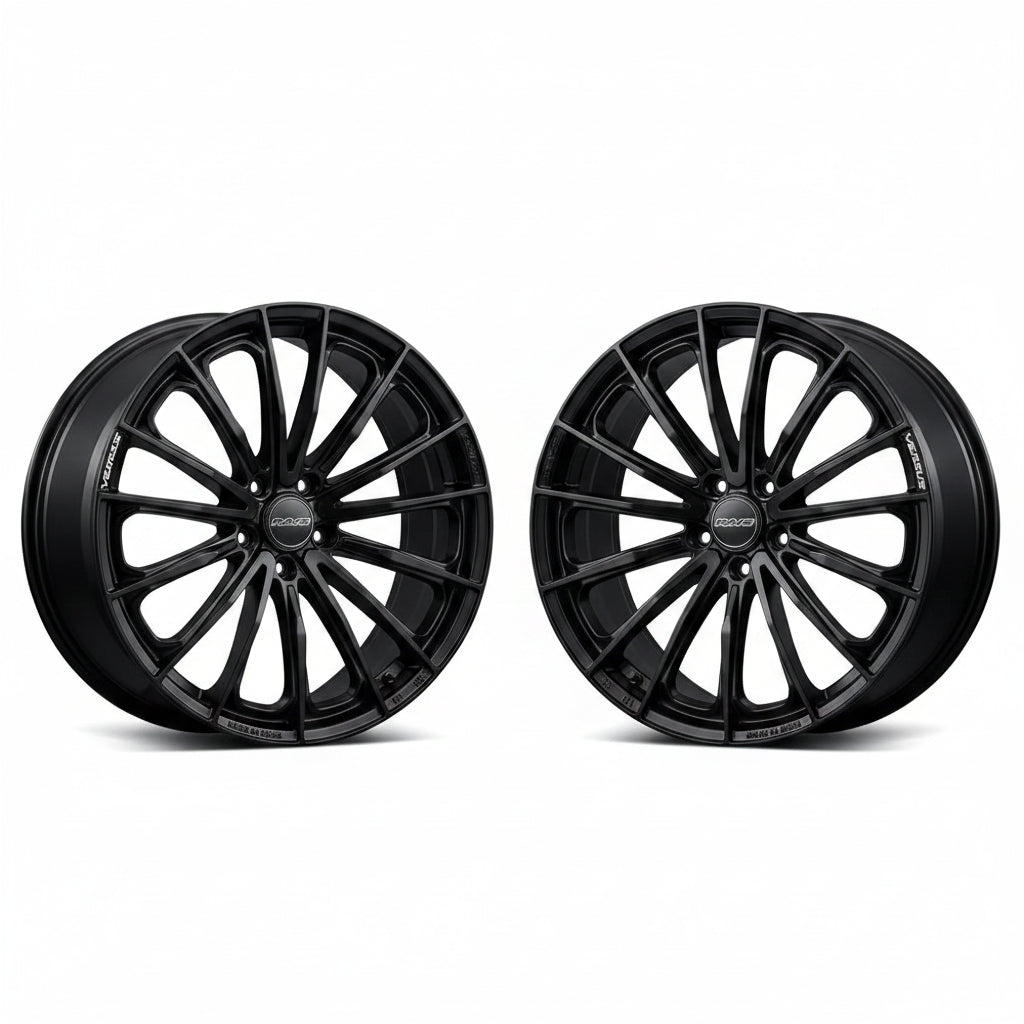 Rays | VERSUS VOUGE SE Semigloss Black | 5X112 | 17X7.0 +48 (Pair)