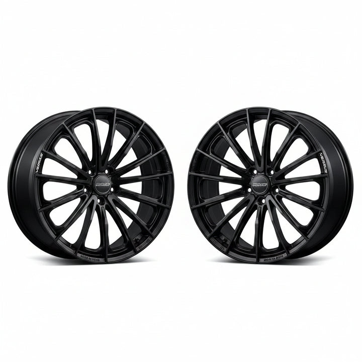 Rays | VERSUS VOUGE SE Semigloss Black | 5X112 | 17X7.0 +48 (Pair)