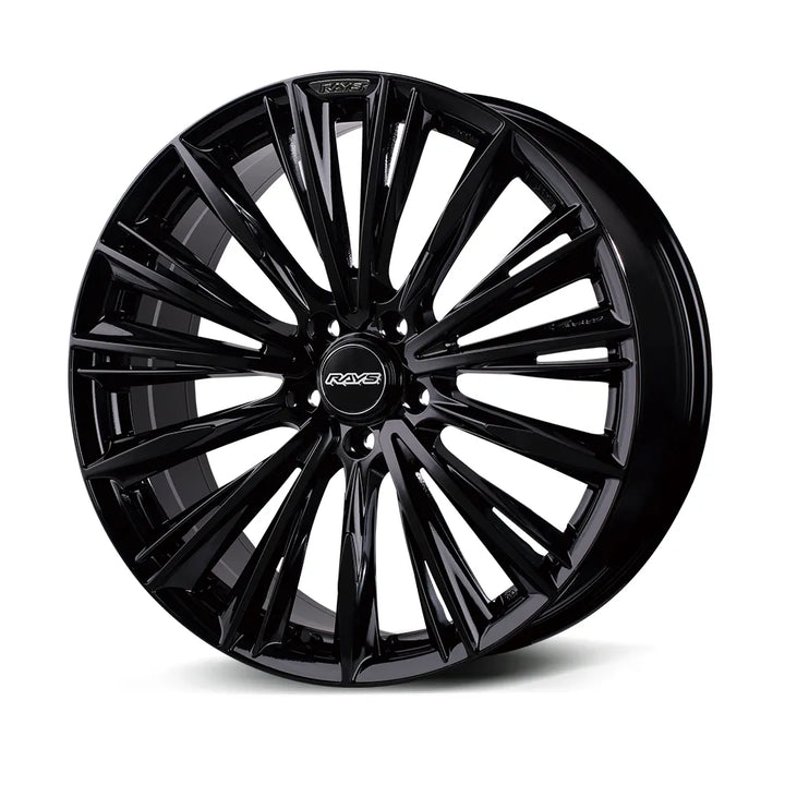 Rays | VERSUS VOUGE LIMITED Glossy Black | 5X112 | 20X8.5 +38