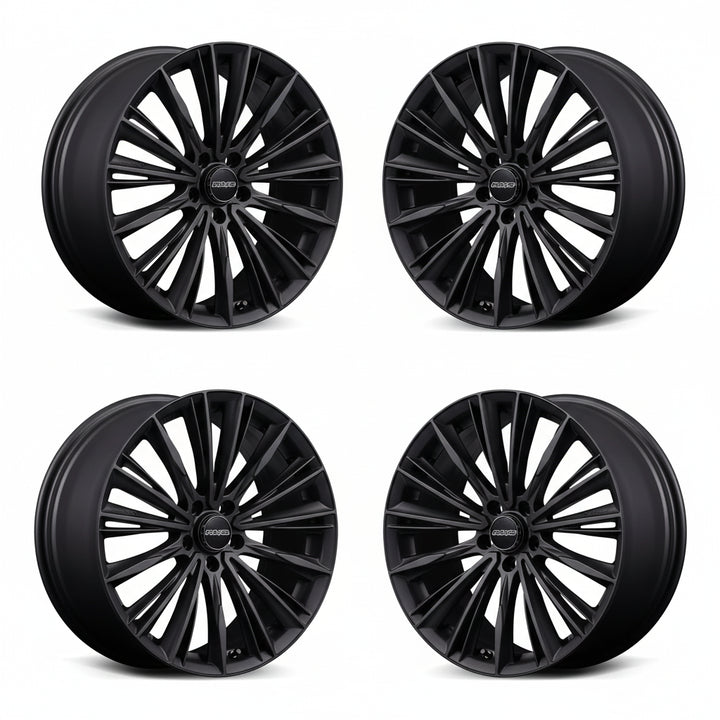 Rays | VERSUS VOUGE LIMITED Matte Super Dark Gunmetal | 5X120 | 20X8.5 +38 (Set)