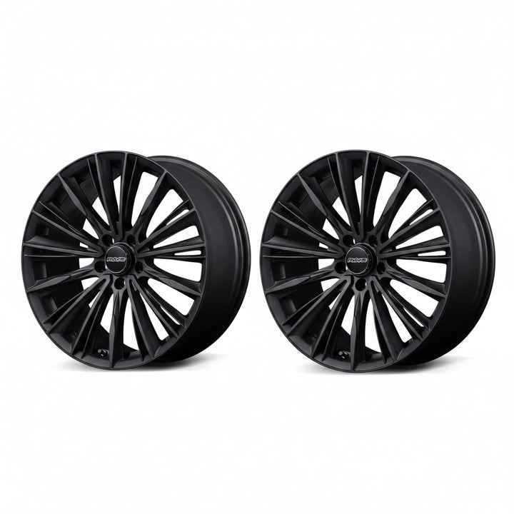 Rays | VERSUS VOUGE LIMITED Matte Super Dark Gunmetal | 5X120 | 20X8.5 +45 (Pair)