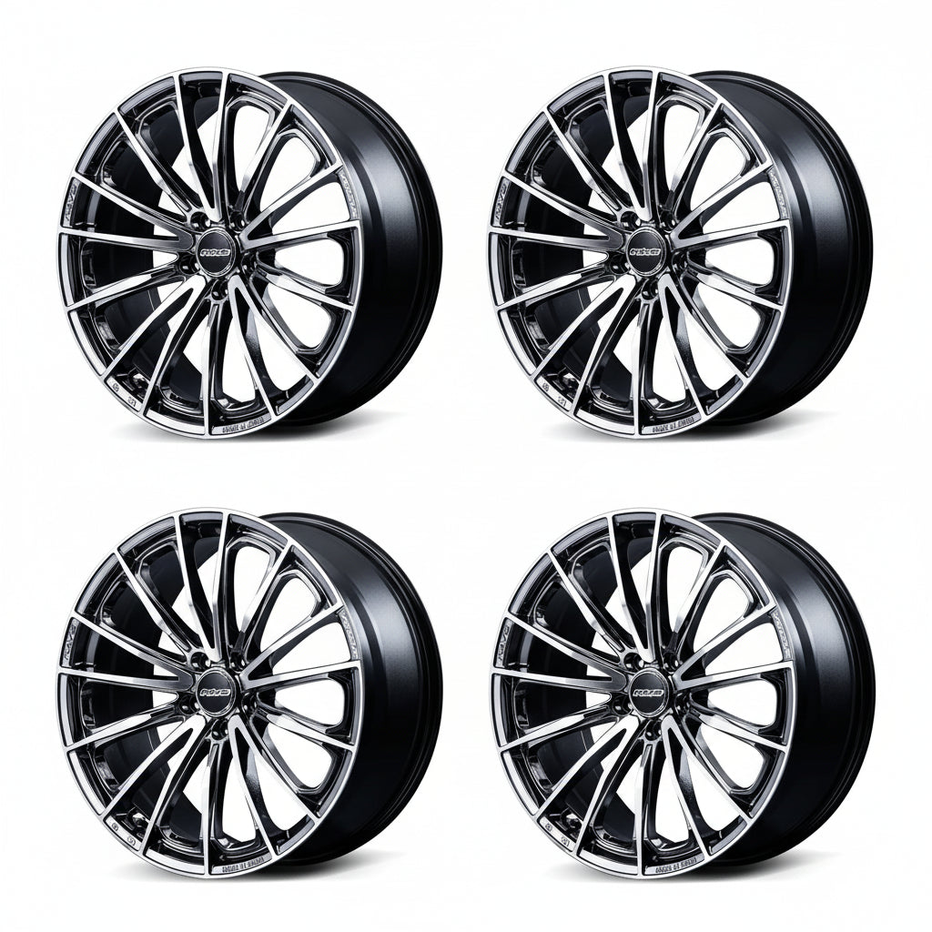 Rays | VERSUS VOUGE SE Cromo Ibrido | 5X108 | 20X8.5 +45 (Set)