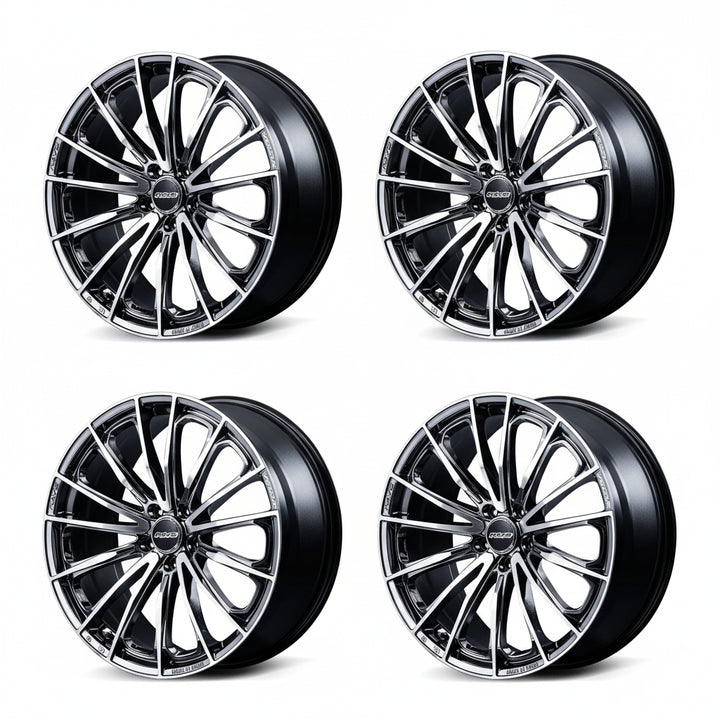 Rays | VERSUS VOUGE SE Cromo Ibrido | 5X108 | 20X8.5 +45 (Set)
